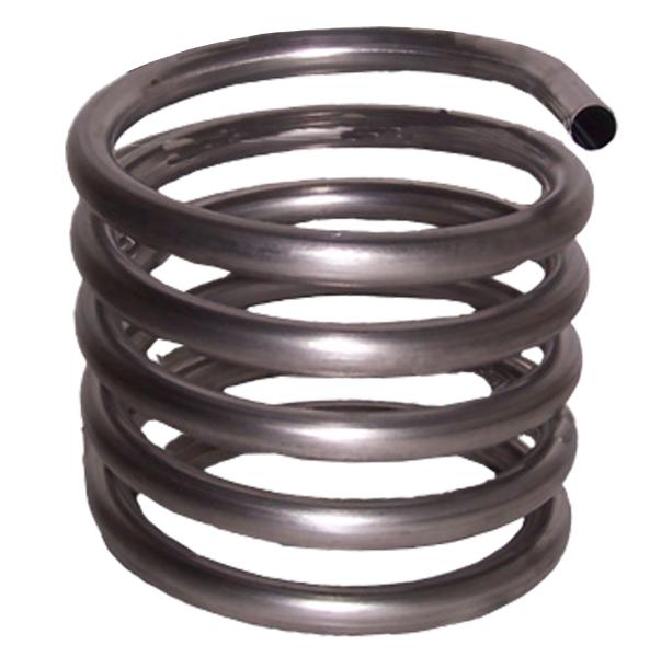 1.4521 - Stainless steel cooling coils of various lengths from 15 mm tube